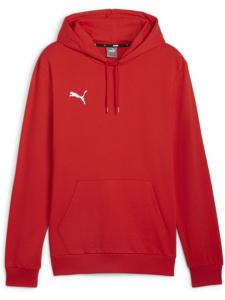 Толстовка с капюшоном "TeamGoal CasuaLongsleeve Hoody" красного цвета Puma