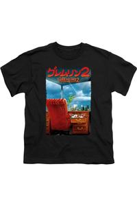 Футболка с коротким рукавом для детей Gremlins 2 G2 с постером Gildan, черный