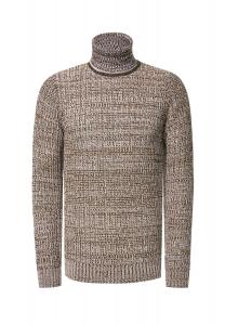Свитер-водолазка модного вязаного дизайна RUSTY NEAL, бежевый