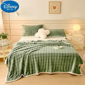 Disney Плед 120х200 см, темно-зеленый, в подарочной упаковке