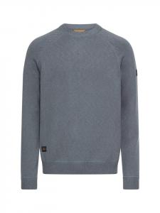 Синий вязаный свитер с круглым вырезом Camel Active