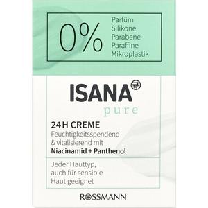 Чистый 24-часовой крем ISANA, 50 ml