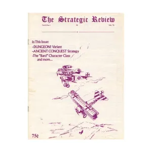 Журнал #6 "Dungeon! Variant, Ancient Conquest Bard Character Class", Dragon Magazine - Strategic Review (Precursor to Dragon Magazine)