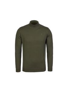 Karl Lagerfeld Вязаный свитер 655002 темно-зеленого цвета