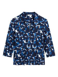 Marc O'Polo рубашка с абстрактным принтом, синий