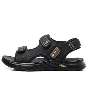 EGCHI Пляжные шлепанцы мужские черные