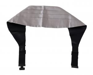 Элегантный серый шелковый кушак Dolce & Gabbana