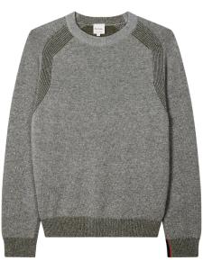 Свитер Paul Smith из овечьей шерсти с круглым вырезом, серый