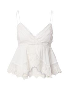 Блузка Abercrombie & Fitch, кремовый