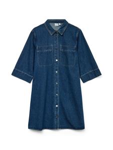 Платье-рубашка VERO MODA VMMIGGA, синий деним