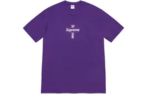Футболка унисекс Supreme, фиолетовый