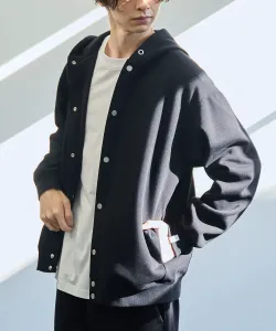 Худи Clean Plus Sweat на кнопках Устойчивость к пятнам (пищевым пятнам), защита от УФ-излучения Coen, цвет Black