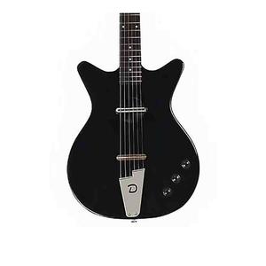 Электрогитара Danelectro CONV-BLK Convertible Shorthorn Shape Hollow Body Satin Neck 6-String Electric Guitar