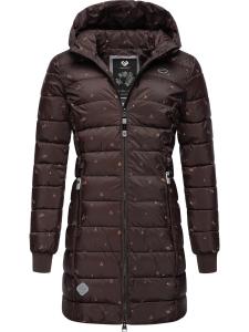 Пуховик ragwear Steppjacke Tiasa Long, цвет Dark Choco