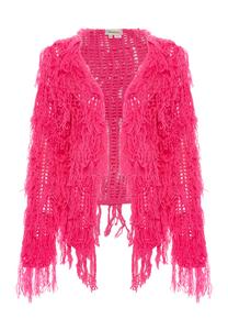 Вязаный кардиган ebeeza, розовый