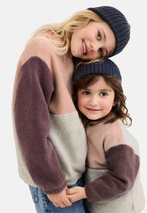 Джемпер Hessnatur Fleece jumper, Helles Terrakotta/Brown