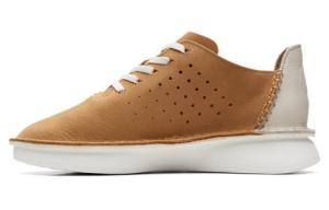 Кроссовки clarks Lifestyle Shoes Women's Low-top Khaki, хаки