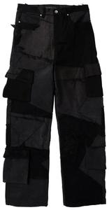 Брюки Who Decides War Destroyed Paneled Cargo, черный