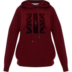 Толстовка с капюшоном и логотипом Max Mara MaxMara, Burgundy