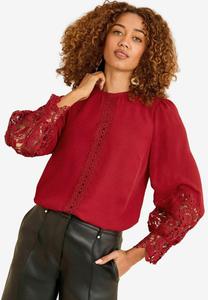 Блуза Love & Roses Blouse, Red