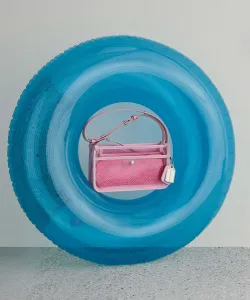 Прозрачная сумка через плечо Norah Charles & Keith, цвет Bubblegumpink