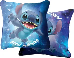 Подушка Лило и Стич За гранью возможного 40x40 см Доброе утро, спокойная ночь Beronage