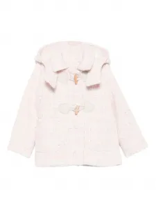 Пальто с капюшоном и застежкой тогл Lapin House, розовый