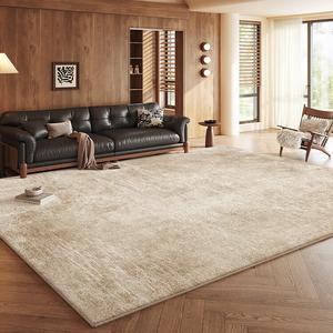 Budis Ковер 150х200 см для гостиной/спальни в винтажном стиле, светлый, моющийся, утолщенный, нескользящий, безворсовый