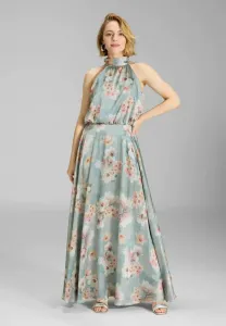 Платье макси Swing, Ice Blue/Vintage Pink