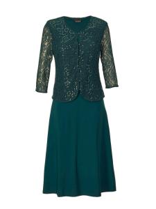 Коктейльное платье Goldner, изумрудный