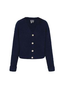 DreiMaster Женский кардиган темно-синего цвета