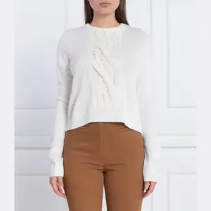 Свитер обычного кроя с добавлением шерсти Liu Jo, белый