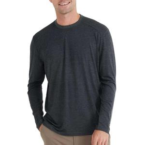 Мужская футболка с длинными рукавами Bamboo Shade Free Fly, Heather Black