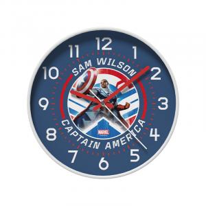 Disney Кварцевые часы Marvel ABS настенные унисекс Blue/Red