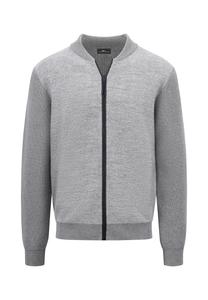 Вязаный кардиган FYNCH-HATTON, серый