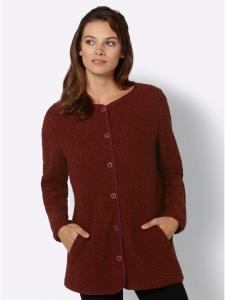 Флисовая куртка красновато-коричневого цвета WITT WEIDEN