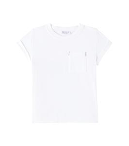 Хлопковая футболка Brunello Cucinelli Kids, Bianco