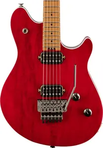 Электрогитара EVH Wolfgang Standard QM, гриф из жареного клена, винно-красный цвет