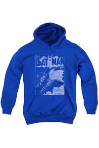 Батмен Выпуск 1 Обложка Молодежная Толстовка с Капюшоном Gildan, синий
