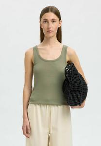 Топ TANK Selected Femme, светло-зеленый