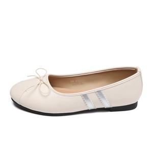 Повседневные однобортные туфли женские ZHR, Beige