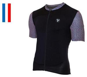 Футболка с коротким рукавом LeBram Aspin, черная, оранжевая