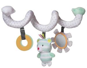 Manhattan Toy, Плюшевый кулон, пружина плюшевого мишки, 11,5x21,5x22,8 см