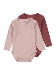 MINYMO Комбинезон/Боди в пыльно-розовом и кроваво-красном цветах
