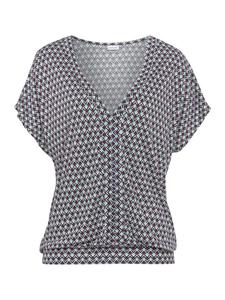 Рубашка с короткими рукавами бирюзового цвета LASCANA