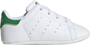 Кроссовки Stan Smith Crib 'White Green', белый