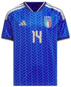 Домашняя футболка Adidas Italy 26 Chiesa, синий