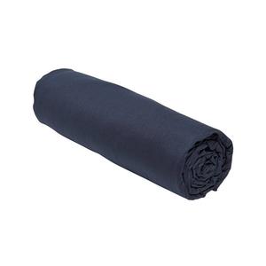 Простыня на резинке Today mit tiefen Taschen BIO OR, темно-синий