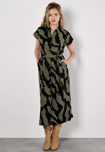 Платье Apricot PAINTERLY ZEBRA PRINT, Khaki