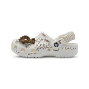 Crocs Классические сабо Good Luck Lai Fu Clogs Unisex White